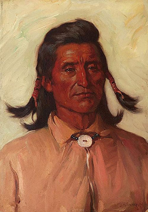 Horn Weasel, Assiniboin; [Horn Weasel]